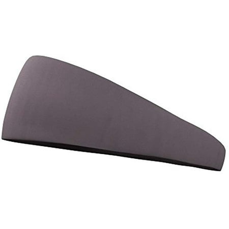 Headbands HB-2744 Moisture Wicking Gray Solid, Headband