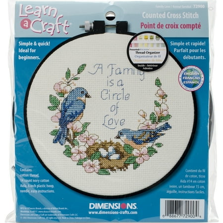Counted Cross Stitch Backstitch - Dimensions Learn-A-Craft