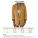 thumbnail image 4 of Blazer con cuello de solapa frontal abierto Blazer para mujer Color sólido Manga larga Clásico Suelto para viajar a la oficina ANGGREK Otros, 4 of 5