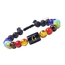 SUSHANG Seven Chakra Woven Bracelet Adjustable Seven-Color Seven Creative Bracelet Bracelet Fashion Rainbow Yoga Bracelet Bracelets
