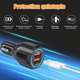 thumbnail image 4 of BlancoUSBC18W,CarChargerUSBCPD3.0FastCharge,USBAQC3.0CarCharger2.4AforiPhone14/13/12/11/X/XS,SamsungS21/S20/S10/S9/S8,iPadPro/Air,AirpodsPro, 4 of 5