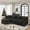 Chenille Black, variant on BEHOST 102.5" L-Shaped Modular Sectional Sofa, 4-Piece Chenille Cloud Couch with Extra Deep Seatst, Pet-Friendly Boneless Sofa for Living Room & Apartment, Chenille Light Gray