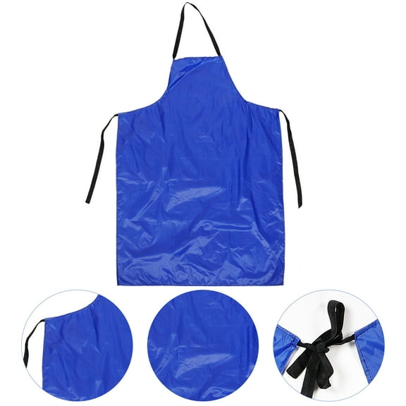 VERDANVERSE Dishwashing Apron Blue 1Pcs 37.8X27.2X0.004In