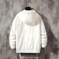 thumbnail image 5 of Chaquetas con capucha para mujer, rompevientos informal de primavera, chaquetas para mujer, abrigos con cremallera, cintas, ropa deportiva, chaquetas Bomber para mujer, 5 of 5