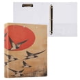 thumbnail image 3 of WOBOGO Millennium Of The Goose File Folders Extra Large Capacity to Hold 200 Sheets of Documents Hard Shell Ring Binder for School Home Office, 3 of 10