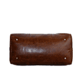 thumbnail image 5 of Sylvester - Strutt Crushed Tan Leather Unisex Duffle Bag Ideal for a 3 Day Trip, 5 of 10