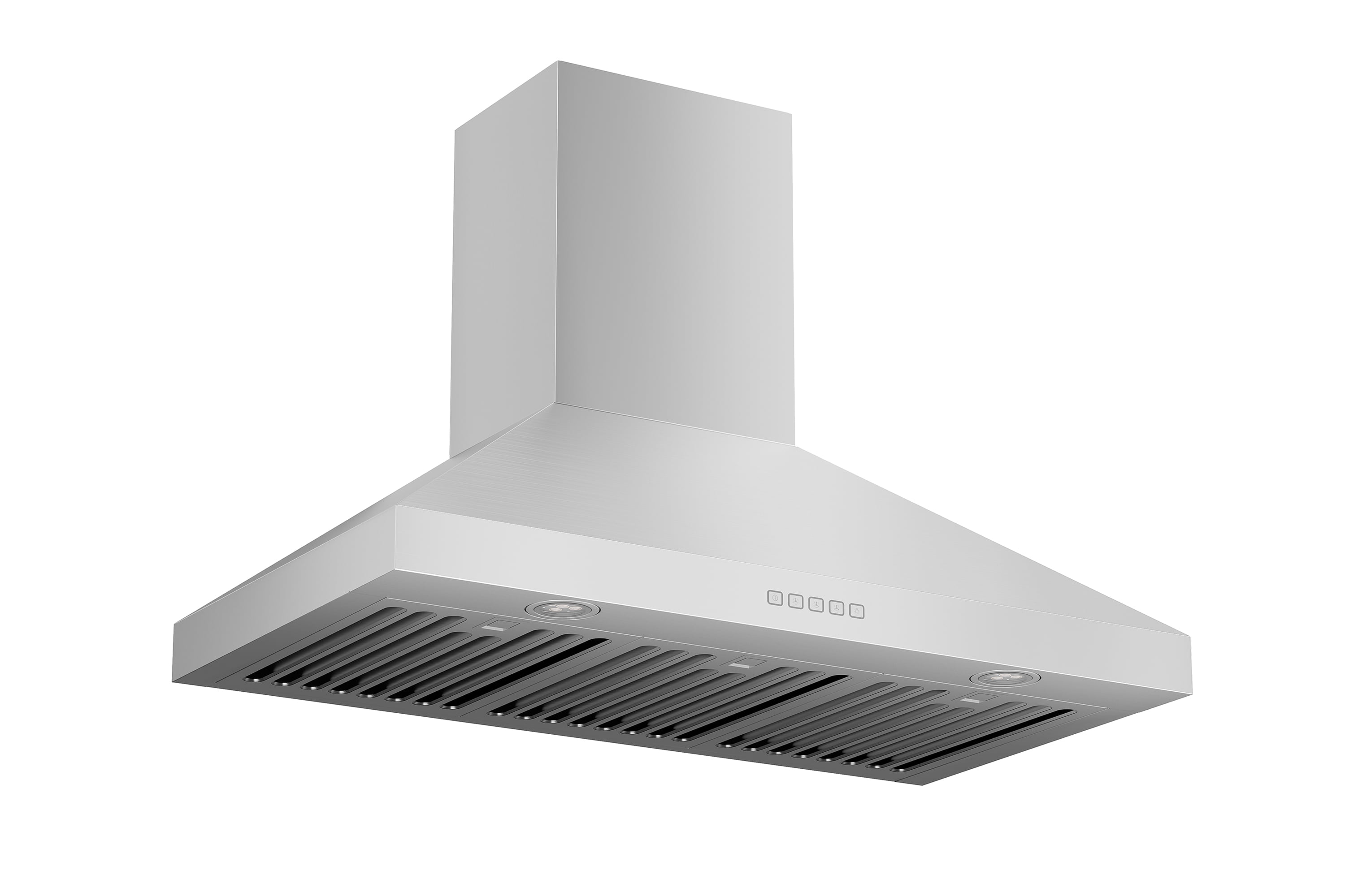 Hauslane Wall Mount Range Hood 36 Inch, Pro Model, Stainless Steel Range Hood, Strong Suction, Changeable LED Lamps, 6” Duct or Ductless, Kitchen Hood Vent, Stove Hood Vent