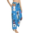 thumbnail image 2 of Balery Cute Dogs print Women's Pajama Pants,Ultra Lightweight Pjs,Lounge Pant-Small, 2 of 9