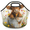 Multicolour 1, variant on Herdesigns Cute Monkey Insulated Neoprene Lunch Bag for Women Men Lunch Box Washable Reusable Lunch Tote Lightweight Lunch Handbag for Work Outdoor Picnic