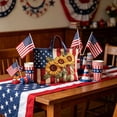 thumbnail image 6 of Twfbrm 4th of July Patriotic Tote Bag, Red White and Blue Quilted Shoulder Bag, USA 250th Anniversary Commemorative Handbag, Reusable Independence Day Shopping Bags Gifts for Friends Family, 6 of 6