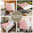 thumbnail image 6 of Pink Gold Large Tapestry for Bedroom Wall Hanging Tapestry,Boho Modern Abstract Minimalist Aesthetic Flower Ceiling Backdrop Tapestries Poster Blanket Wall Decor for Teens Room Living Room 100" x 59", 6 of 8