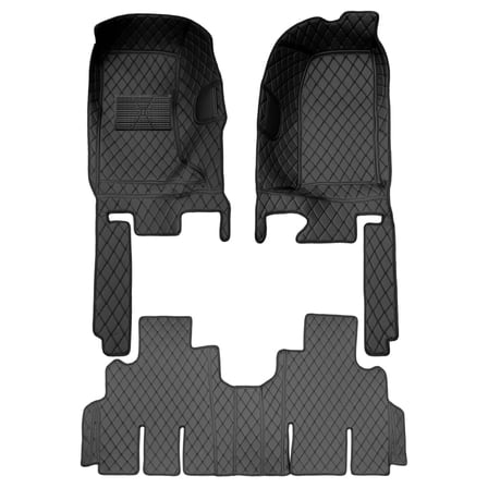 Tuqiang Car floor mats for Jeep Wrangler JK (4door) 2007-2018 Advanced Auto Floor System Black