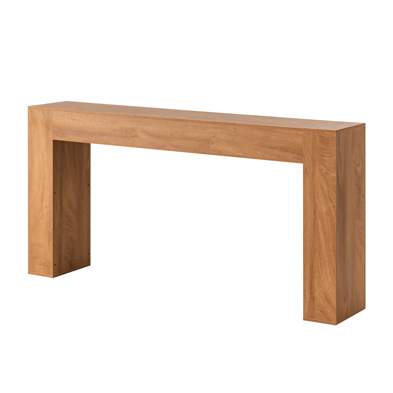 Hearthlight Home 63-Inch Long Console Table, Farmhouse Wooden Sofa Table Behind The Couch, Entryway Table for Entrance, Hallway, Living Room