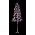 thumbnail image 3 of 6' Red, White and Blue LED Tree with Silver Frame, 3 of 4