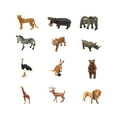 thumbnail image 4 of 12 figuras de animales de vida silvestre, juguete educativo, regalos para niños y niñas, figuras de animales de zoológico para proyectos escolares,, 4 of 8