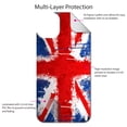 thumbnail image 4 of DistinctInk Custom SKIN / DECAL compatible with OtterBox Symmetry for iPhone 11 Pro (5.8" Screen) - Red White Blue British Flag Graffiti - Show Your Love of the UK, 4 of 5