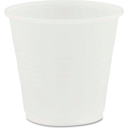 3.5 oz Dart Conex Plastic Cold Cups, Translucent - 2, 500 per Case