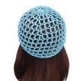 thumbnail image 5 of 5 uds red de malla para el pelo, gorro de red de pelo corto grueso de ganchillo, sombrero de redecilla de punto de rayón suave para dormir, adorno de cubierta de redecilla para mujer, accesorio para e Feliz Sencillez, 5 of 5