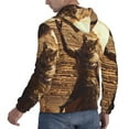 thumbnail image 6 of Salouo Egyptian Cat Pharaoh Magic Pattern Men's Fall Hoodie Sweatshirt,Sport Hoodie with Pockets for Men Pullover Casual Hooded Sweatshirt-Large, 6 of 7