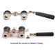 thumbnail image 4 of 3x 25 Opera Glasses With Retractable Handle Theater Binoculars Unisex Gift, 4 of 4