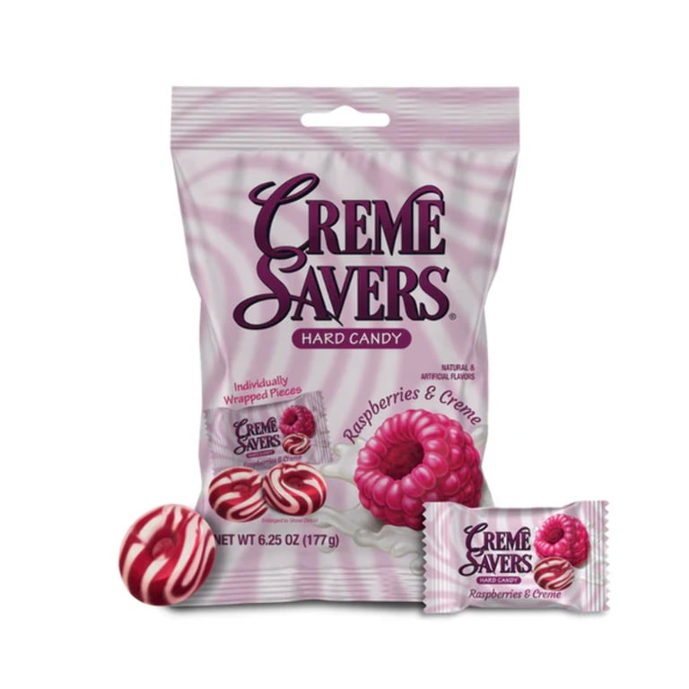 Creme Savers, Chocolate and Caramel Creme Hard Candy, 6.25oz Bag
