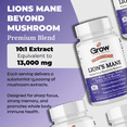 thumbnail image 3 of Grow Vitamin Elite Lion's Mane Mushroom Plus, 30 Servings, 3 of 9