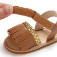 thumbnail image 5 of AOOCHASLIY Black and Friday Kids Shoes Newborn Baby Summer Sandals Tassel Soft Sole Crib Shoes Kids Anti-slip Prewalker, 5 of 5