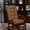Khaki, variant on Millsilo Rocking Chair Cushion 44" x 19" x 4", One-Piece Connected Back & Seat Chair Pad, Indoor Tufted High Back Cushion with Non-Slip Base, Secure Ties, Red