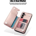 thumbnail image 2 of ZUKKASHAN for Samsung S24  Case with Card Holder,Flower Magnetic Back Flip Case for Samsung Galaxy S24 Wallet Case for Women,Protective Case Phone Case for Samsung Galaxy S24 5G, 2 of 7