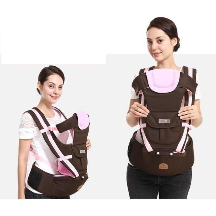 Baby Carrier Lightweight Baby Hip Seat Front Waist Stool Seat Adjustable Strap 