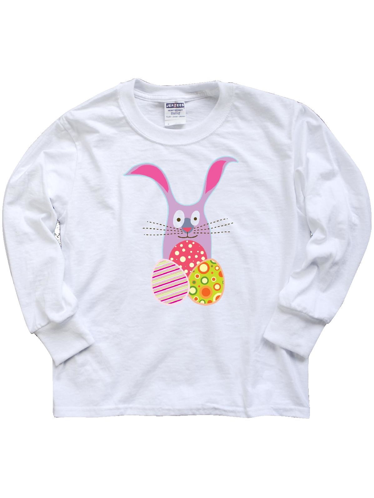 inktastic My Step Dad Loves Me with Bunny and Easter Eggs Toddler T-Shirt