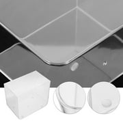 UPGRATOR Clear Cube Aquarium Tank for Betta Fish with Easy Maintenance Design
