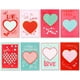 thumbnail image 1 of Tarjetas de San Valentín Tarjetas de felicitación con diseños de corazones coloridos Tarjeta del día de San Valentín para marido, esposa, novia, niños (3,9 x 5,9 pulgadas, 8 unidades) Fason WRMH-209, 1 of 5