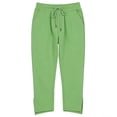 thumbnail image 7 of Womens Capri Pants,Capri Pants for Women 2026 Elastic Waist Drawstring Stretchy Summer Pant Side Split Casual Lounge Capris with Pockets, 7 of 7
