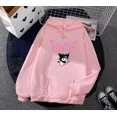 thumbnail image 4 of Kuromi Cute Casual Anime Sudadera Con Capucha, 4 of 7