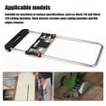 thumbnail image 4 of Graflsoa Multi-Functional Woodworking Guide Rail with Level Bubble & Quick Lock for 4"/5"/7" Circular Saws & Trimmers - Long Version (550mm/875mm), 4 of 6