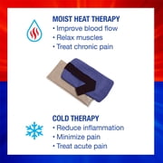 ThermiPaq Reusable Hot/Cold Pain Relief Wrap, Ice Pack for Injuries, Back & Knee, Medium 6 x 12 in.