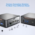 thumbnail image 5 of Mini PC GK3V para juegos, Intel Alder Lake N100/N95, 8 GB, 16 GB, 1 TB, NVMe, Windows 11 Pro, 4K, HD, VGA, Win 11, 5 of 5