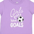 thumbnail image 4 of Inktastic Girls Gotta Have Goals Soccer Girls Toddler T-Shirt, 4 of 5
