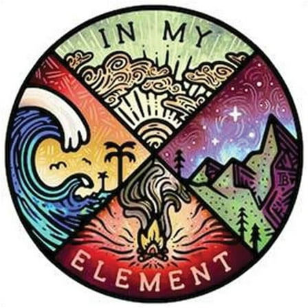In My Element Die-Cut Sticker