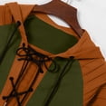 thumbnail image 4 of Pantalones Cortos de Cordón para Hombre Verano Primavera Color Bloqueado Moda Deportes Casuales Sudadera para Hombre Sudadera con Capucha Cuello Abierto Ajuste Suelto, 4 of 9