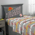 thumbnail image 4 of Flash Kids Twin Sheet Set, Red, Warner Brothers, 4 of 9