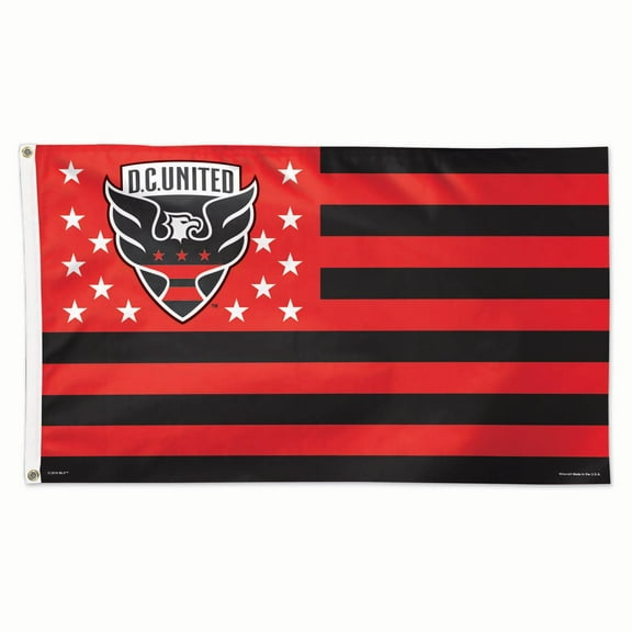 WinCraft D.C. United 3' x 5' 1-Sided Deluxe Flag