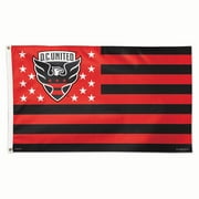 WinCraft D.C. United 3' x 5' Logo Stars and Stripes Deluxe Single-Sided Flag