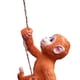 thumbnail image 2 of Figura de animal trepador, adorno colgante, estatua hecha a mano, maceta de resina para colgar. Mono, 2 of 3