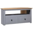 thumbnail image 3 of vidaXL Corner TV Stand TV Console Storage Cabinet Solid Pine Panama Range, 3 of 3
