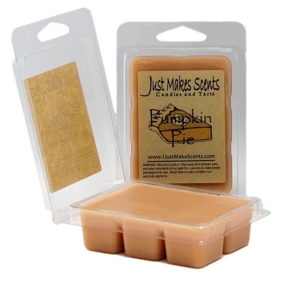 Pumpkin Pie 2-Pack Wax Melts -Just Makes Scents Candles & Gifts