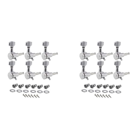 2X Guitar Locking Tuners String Tuning Pegs Machines Heads Set for Guitar Parts,Right