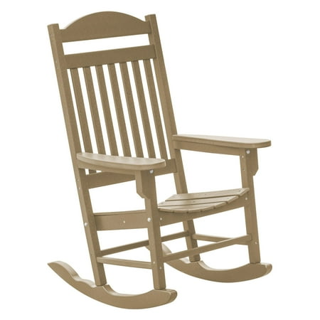 Wildridge Heritage Traditional Patio Plastic Rocking Chair