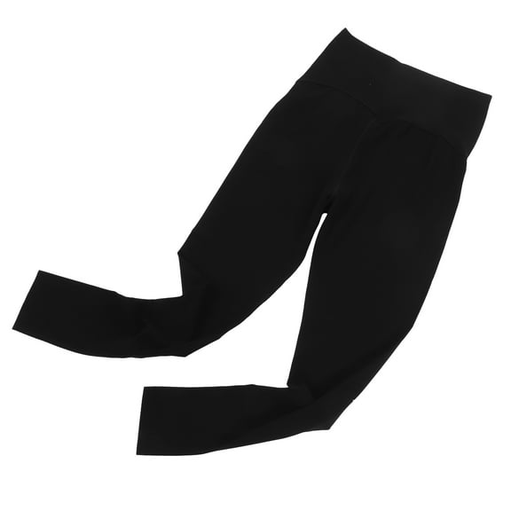 Homoyoyo Maternity Leggings for Women, Black Stretchy Pregnant Legging, Comfortable Fibre Fabric, 1 Pack XXL Size